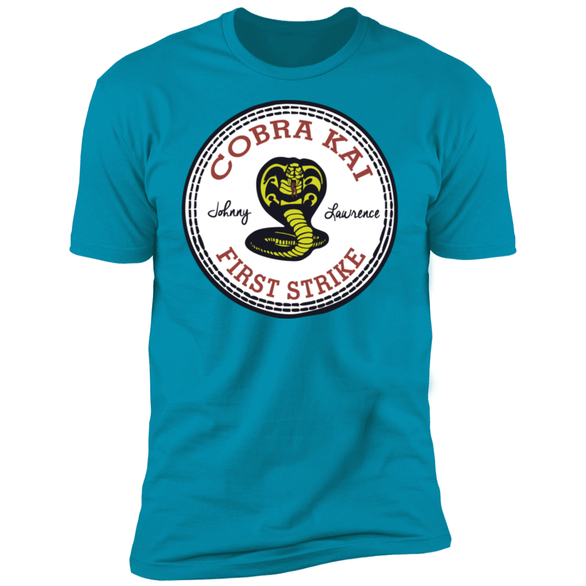 T-Shirts Turquoise / S Cobra Kai All Star Men's Premium T-Shirt