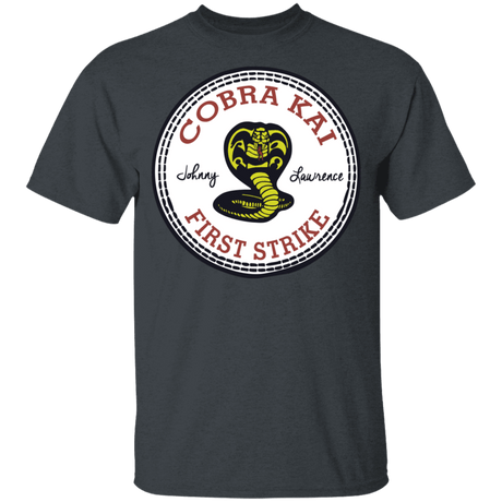 T-Shirts Dark Heather / YXS Cobra Kai All Star Youth T-Shirt