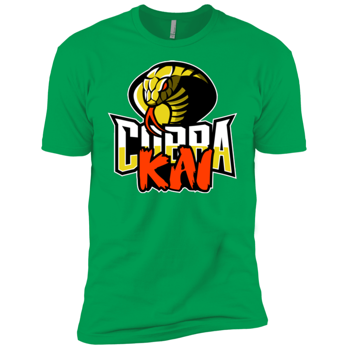 T-Shirts Kelly Green / YXS COBRA KAI Boys Premium T-Shirt