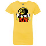 T-Shirts Vibrant Yellow / YXS COBRA KAI Girls Premium T-Shirt