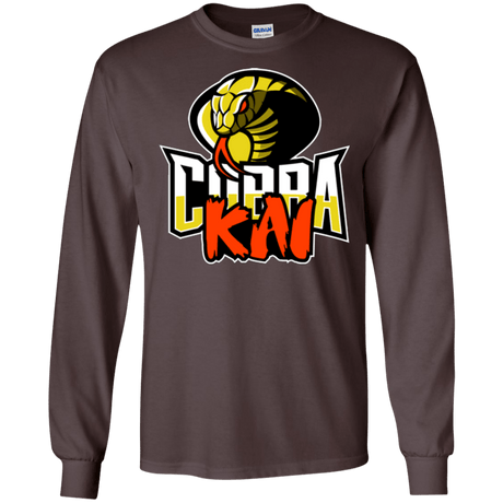 T-Shirts Dark Chocolate / S COBRA KAI Men's Long Sleeve T-Shirt