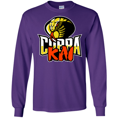 T-Shirts Purple / S COBRA KAI Men's Long Sleeve T-Shirt