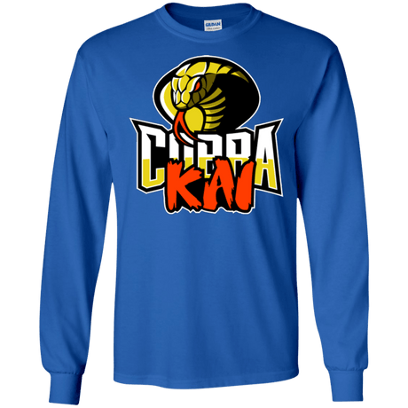 T-Shirts Royal / S COBRA KAI Men's Long Sleeve T-Shirt