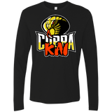 T-Shirts Black / S COBRA KAI Men's Premium Long Sleeve