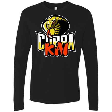 T-Shirts Black / S COBRA KAI Men's Premium Long Sleeve