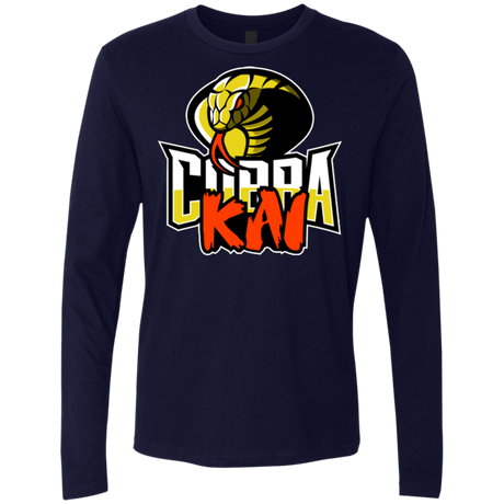 T-Shirts Midnight Navy / S COBRA KAI Men's Premium Long Sleeve