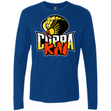 T-Shirts Royal / S COBRA KAI Men's Premium Long Sleeve