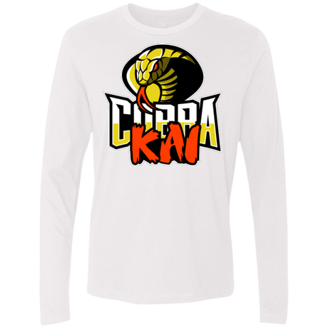 T-Shirts White / S COBRA KAI Men's Premium Long Sleeve