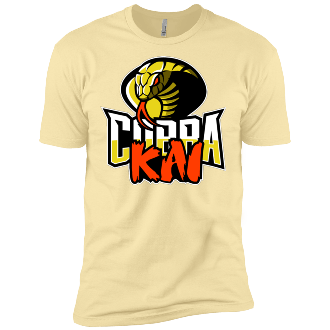 T-Shirts Banana Cream / X-Small COBRA KAI Men's Premium T-Shirt