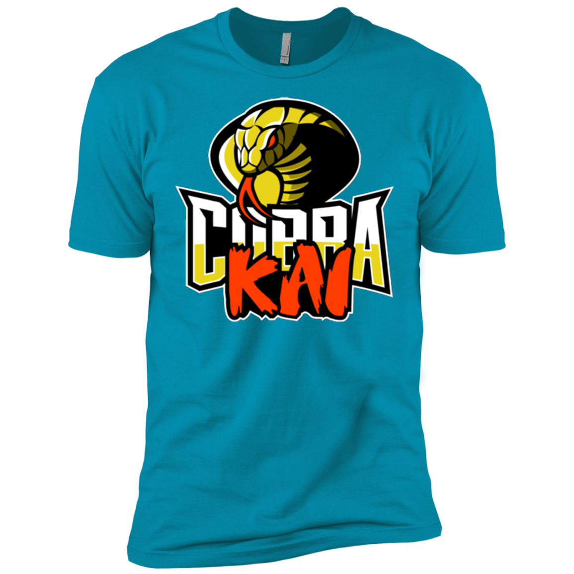 T-Shirts Turquoise / X-Small COBRA KAI Men's Premium T-Shirt