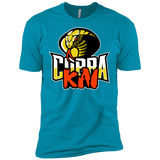 T-Shirts Turquoise / X-Small COBRA KAI Men's Premium T-Shirt