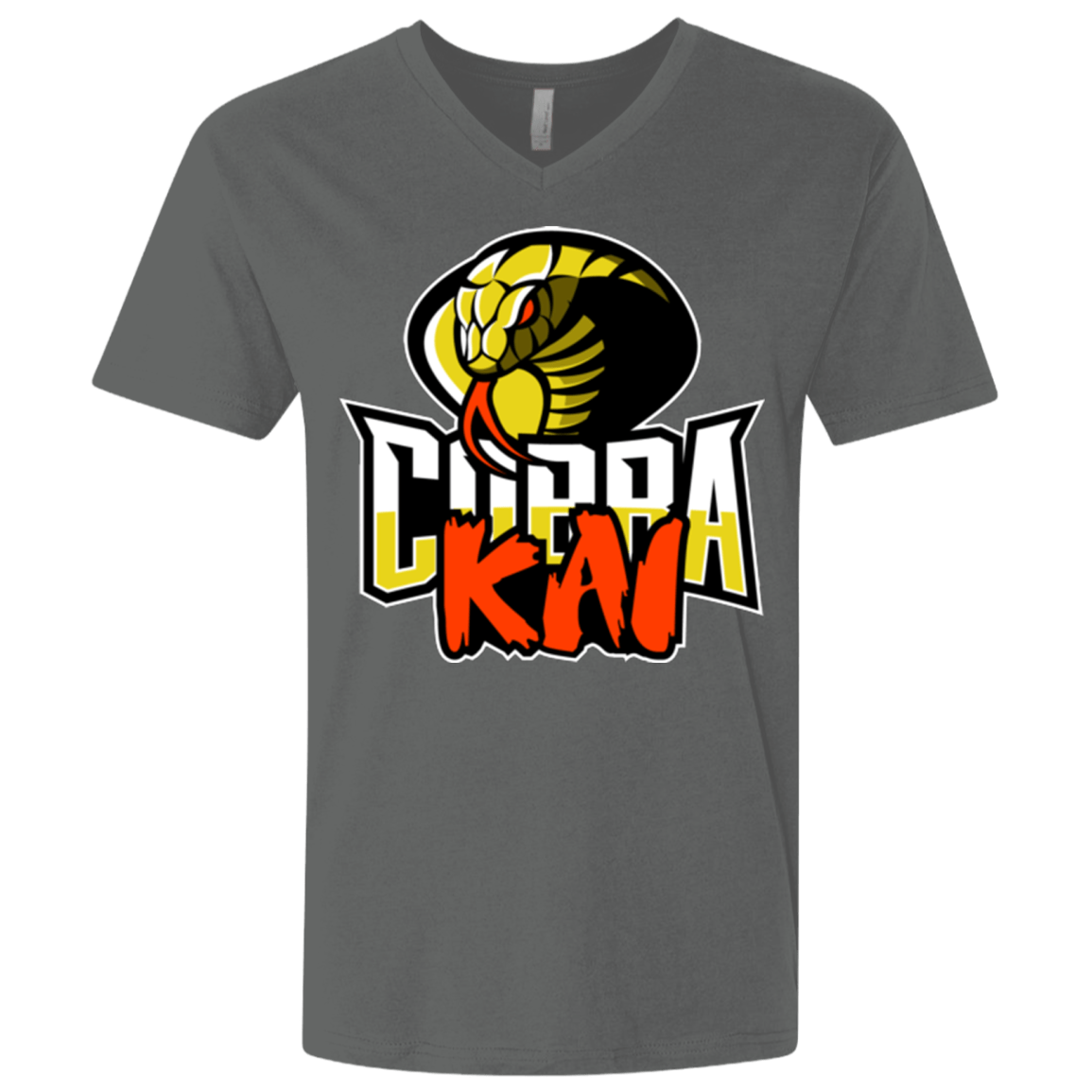 T-Shirts Heavy Metal / X-Small COBRA KAI Men's Premium V-Neck