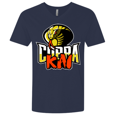 T-Shirts Midnight Navy / X-Small COBRA KAI Men's Premium V-Neck
