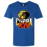 T-Shirts Royal / X-Small COBRA KAI Men's Premium V-Neck
