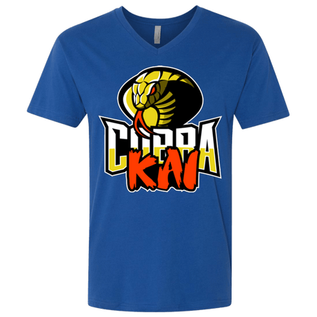 T-Shirts Royal / X-Small COBRA KAI Men's Premium V-Neck