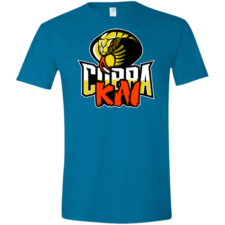 T-Shirts Antique Sapphire / S COBRA KAI Men's Semi-Fitted Softstyle