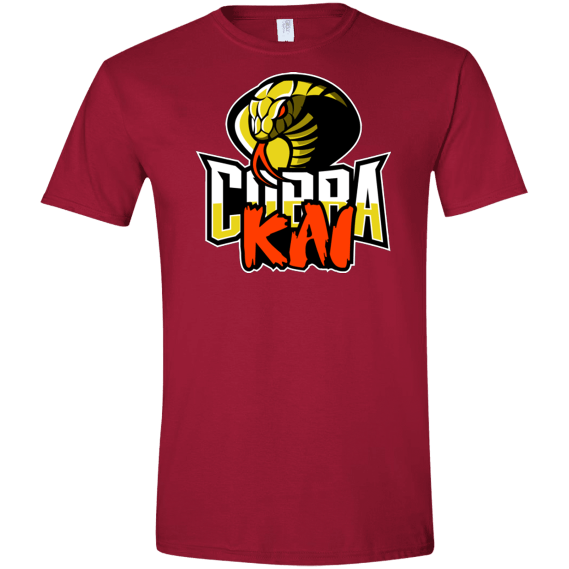 T-Shirts Cardinal Red / S COBRA KAI Men's Semi-Fitted Softstyle