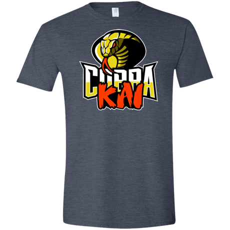 T-Shirts Heather Navy / S COBRA KAI Men's Semi-Fitted Softstyle
