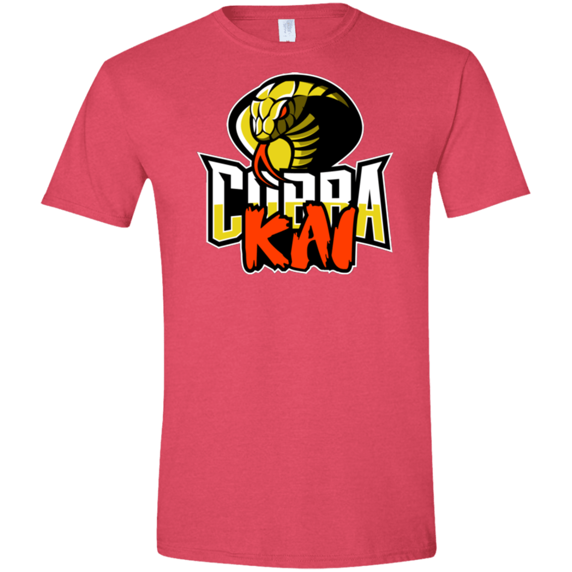 T-Shirts Heather Red / S COBRA KAI Men's Semi-Fitted Softstyle