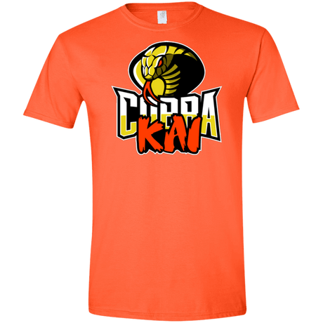 T-Shirts Orange / S COBRA KAI Men's Semi-Fitted Softstyle