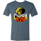 T-Shirts Indigo / S COBRA KAI Men's Triblend T-Shirt