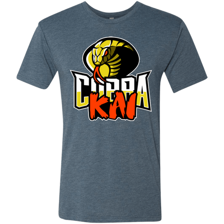 T-Shirts Indigo / S COBRA KAI Men's Triblend T-Shirt
