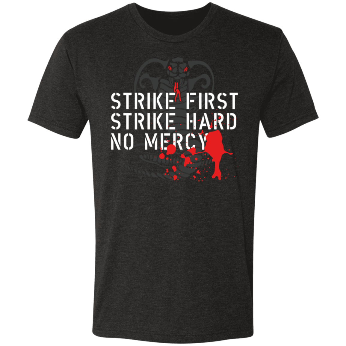 Cobra Kai Philosophy Men's Triblend T-Shirt