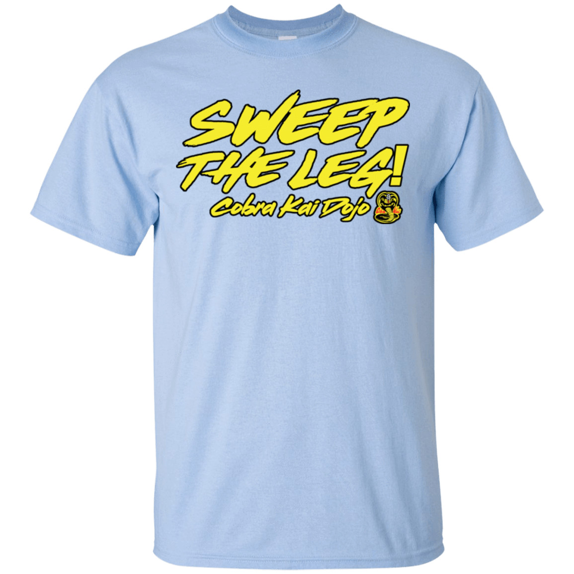 T-Shirts Light Blue / S Cobra Kai Sweep the Leg T-Shirt