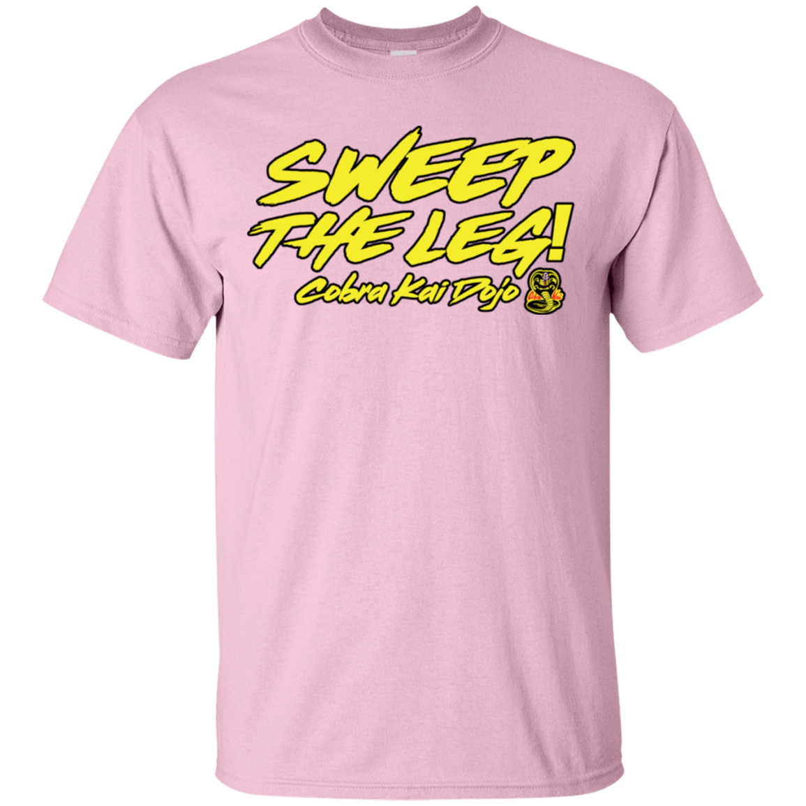 T-Shirts Light Pink / S Cobra Kai Sweep the Leg T-Shirt
