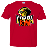 T-Shirts Red / 2T COBRA KAI Toddler Premium T-Shirt