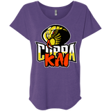 T-Shirts Purple Rush / X-Small COBRA KAI Triblend Dolman Sleeve