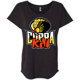 T-Shirts Vintage Black / X-Small COBRA KAI Triblend Dolman Sleeve