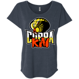 T-Shirts Vintage Navy / X-Small COBRA KAI Triblend Dolman Sleeve