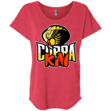 T-Shirts Vintage Red / X-Small COBRA KAI Triblend Dolman Sleeve