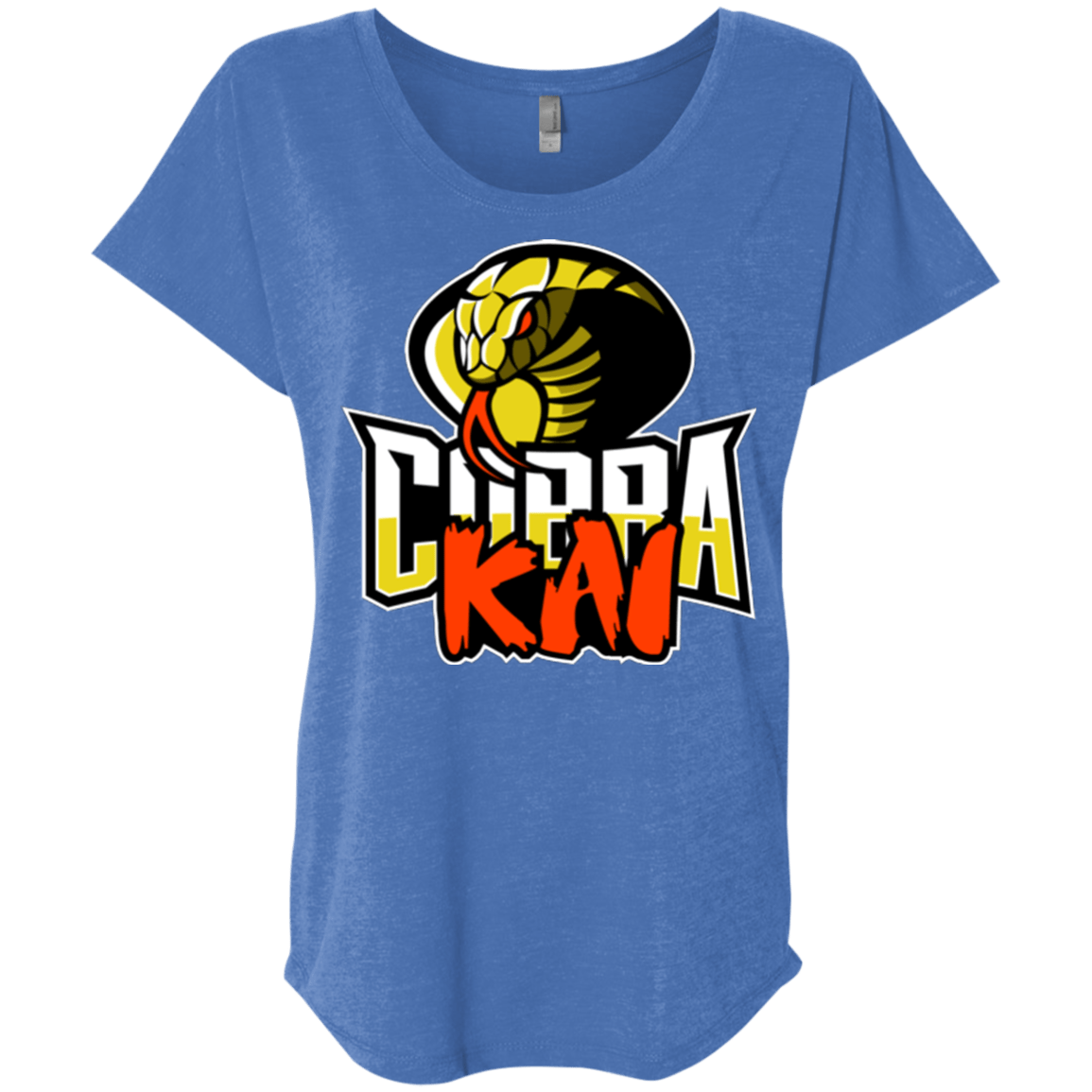 T-Shirts Vintage Royal / X-Small COBRA KAI Triblend Dolman Sleeve