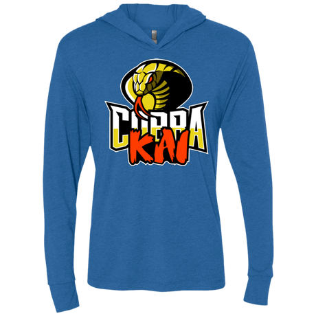 T-Shirts Vintage Royal / X-Small COBRA KAI Triblend Long Sleeve Hoodie Tee