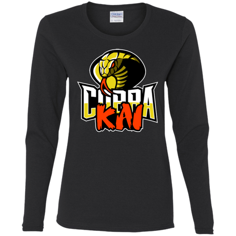 T-Shirts Black / S COBRA KAI Women's Long Sleeve T-Shirt