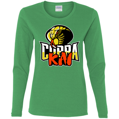 T-Shirts Irish Green / S COBRA KAI Women's Long Sleeve T-Shirt