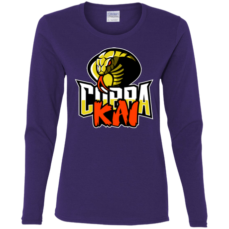 T-Shirts Purple / S COBRA KAI Women's Long Sleeve T-Shirt