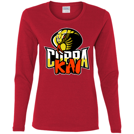 T-Shirts Red / S COBRA KAI Women's Long Sleeve T-Shirt