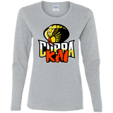 T-Shirts Sport Grey / S COBRA KAI Women's Long Sleeve T-Shirt