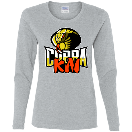 T-Shirts Sport Grey / S COBRA KAI Women's Long Sleeve T-Shirt