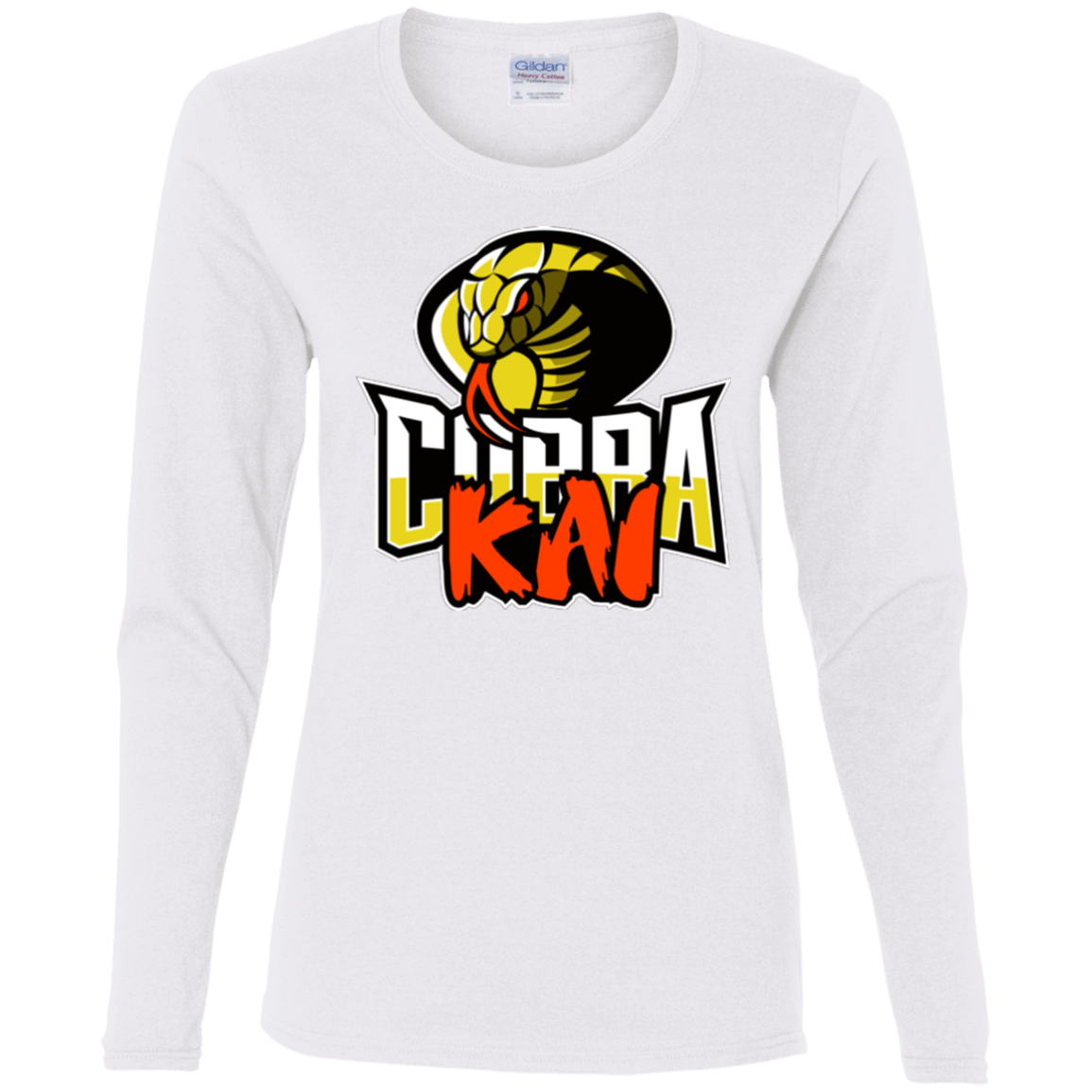 T-Shirts White / S COBRA KAI Women's Long Sleeve T-Shirt