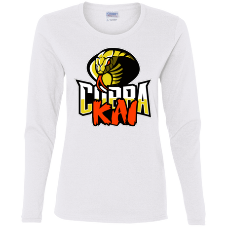 T-Shirts White / S COBRA KAI Women's Long Sleeve T-Shirt