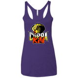 T-Shirts Purple Rush / X-Small COBRA KAI Women's Triblend Racerback Tank