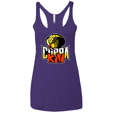 T-Shirts Purple Rush / X-Small COBRA KAI Women's Triblend Racerback Tank