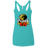T-Shirts Tahiti Blue / X-Small COBRA KAI Women's Triblend Racerback Tank