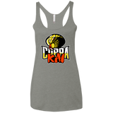 T-Shirts Venetian Grey / X-Small COBRA KAI Women's Triblend Racerback Tank