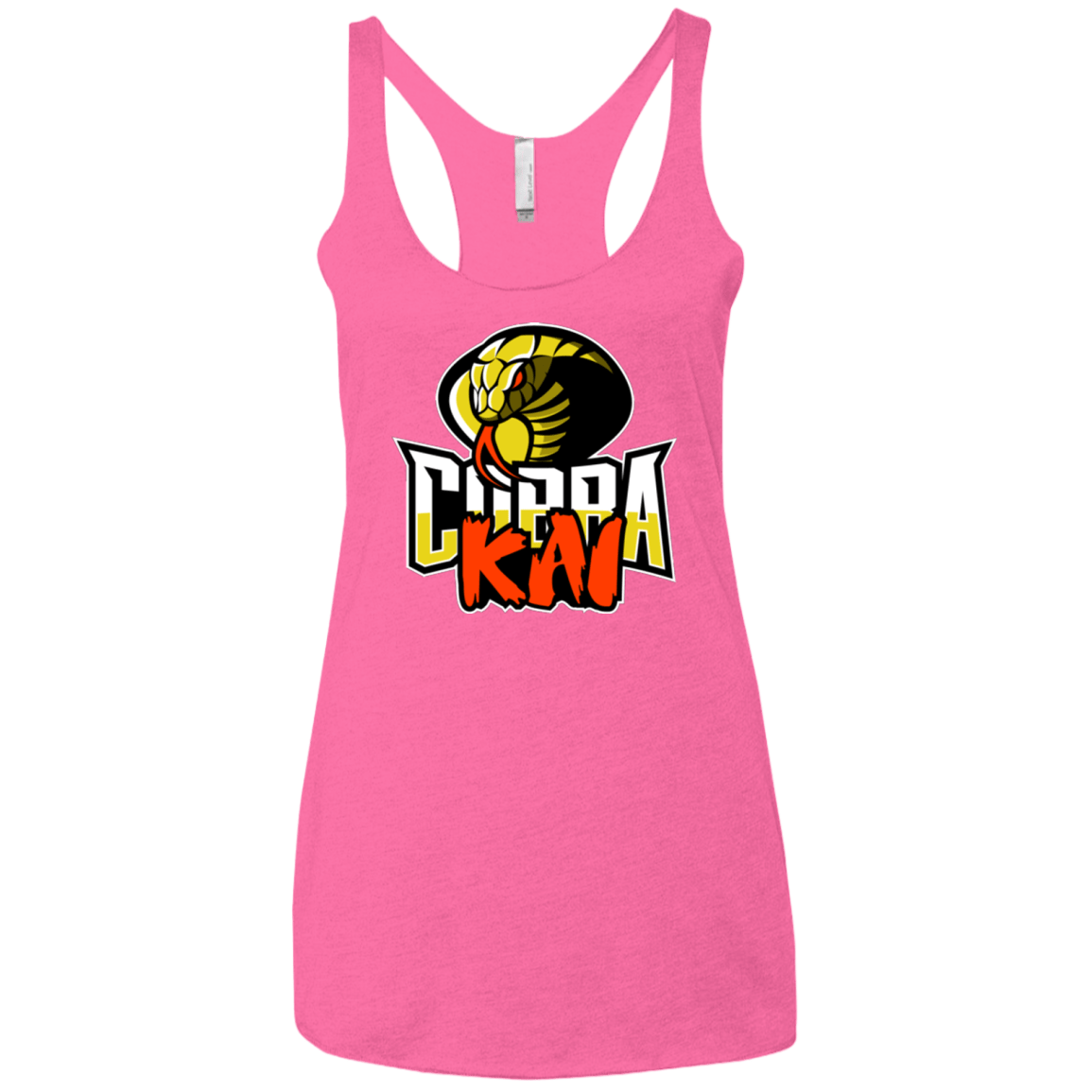 T-Shirts Vintage Pink / X-Small COBRA KAI Women's Triblend Racerback Tank