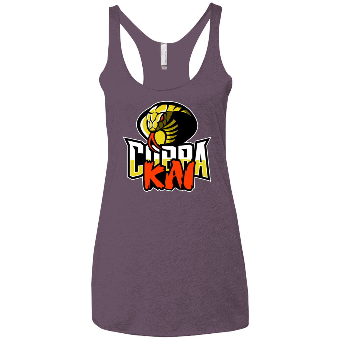 T-Shirts Vintage Purple / X-Small COBRA KAI Women's Triblend Racerback Tank